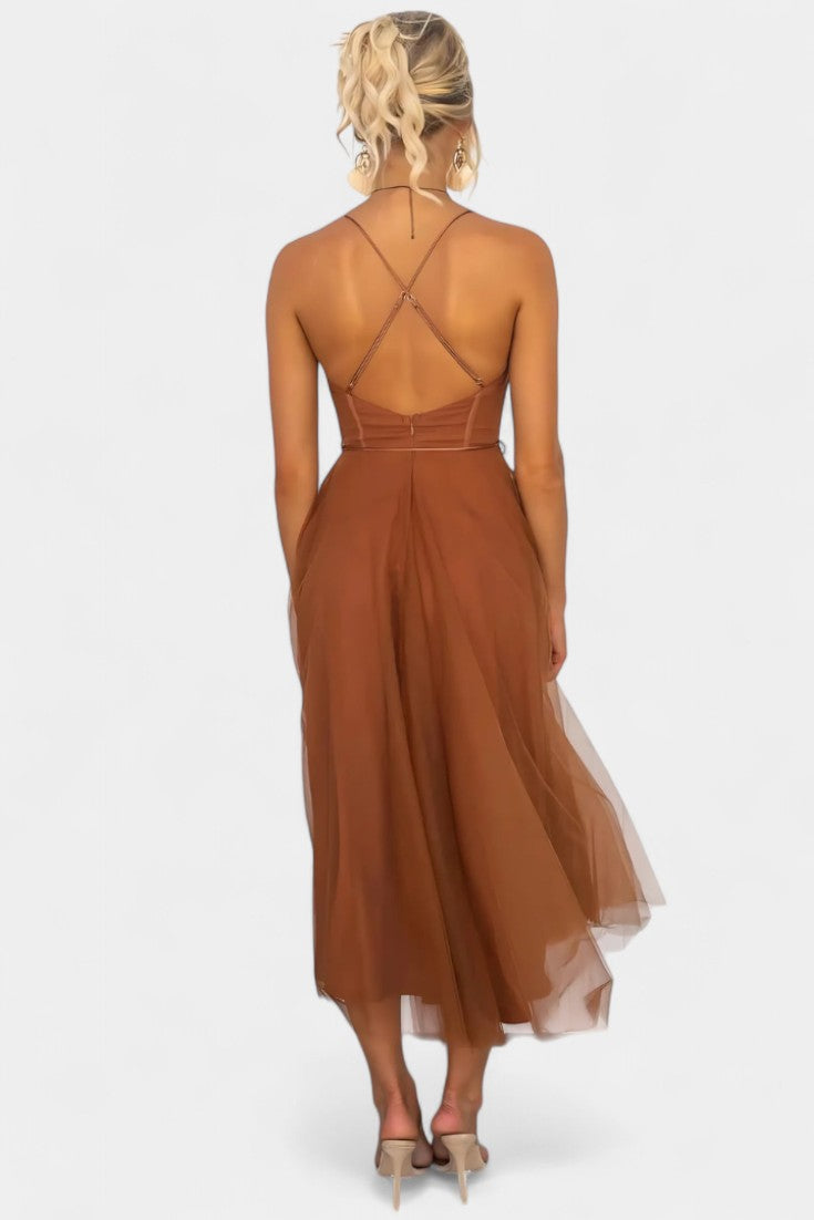 Eileen Robe Midi en Tulle
