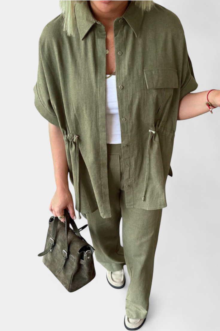 Ensemble Lani Relaxed en Coton et Lin