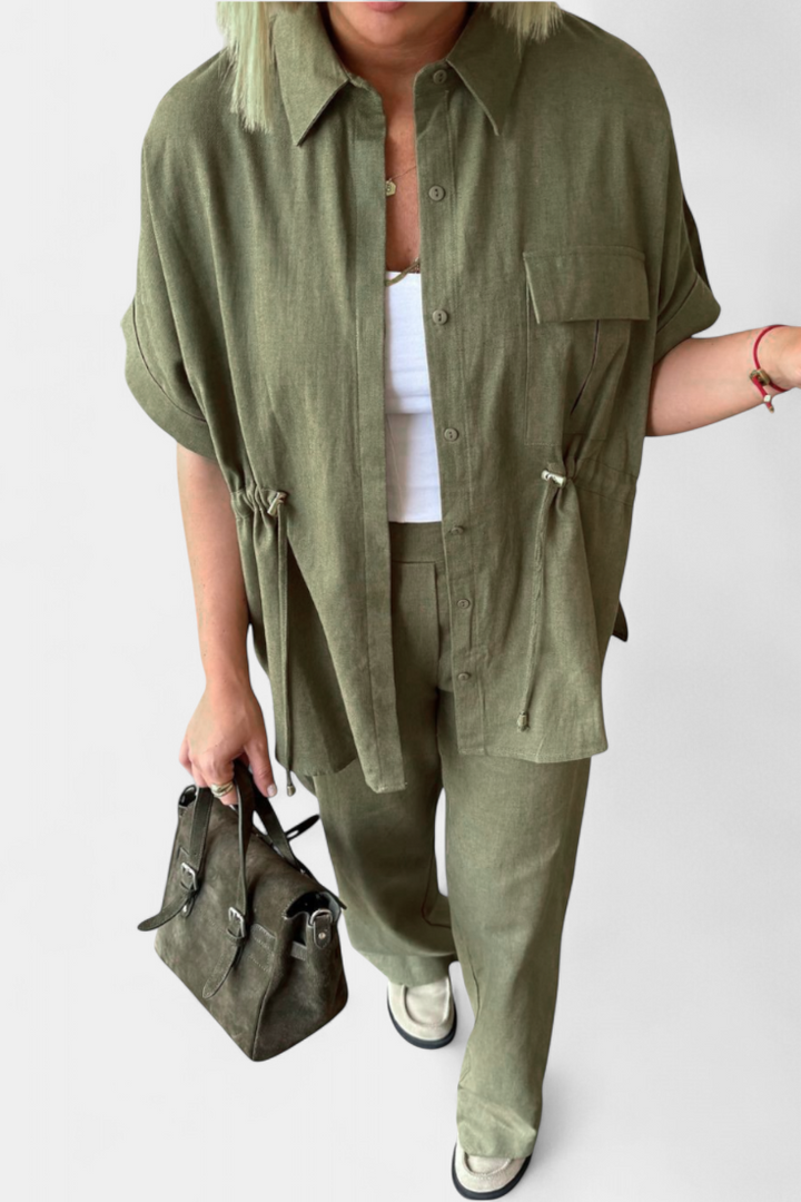 Ensemble Lani Relaxed en Coton et Lin