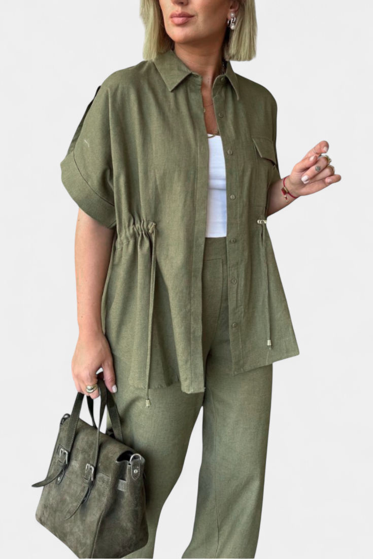 Ensemble Lani Relaxed en Coton et Lin