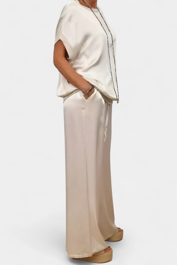Ensemble de Printemps Blasa en Deux Pièces avec Style Sophistiqué