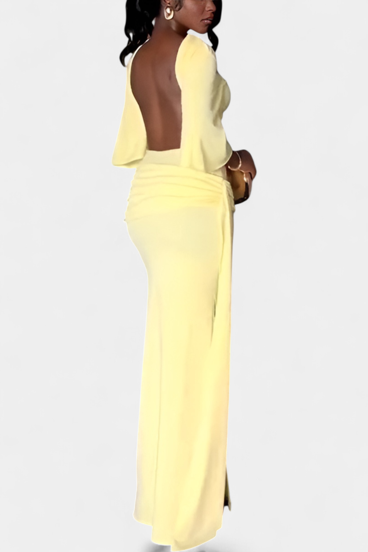 Carlotta Robe Maxi Sans Dos
