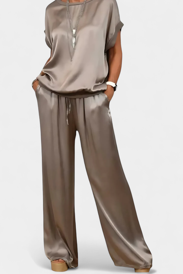 Ensemble de Printemps Blasa en Deux Pièces avec Style Sophistiqué