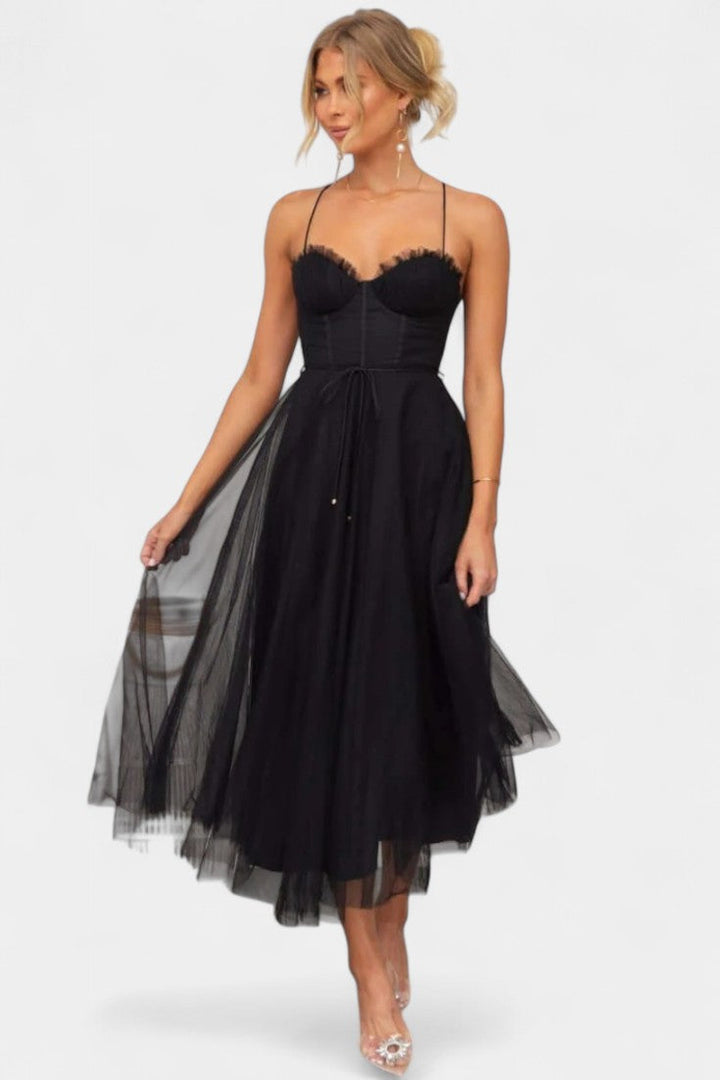 Eileen Robe Midi en Tulle