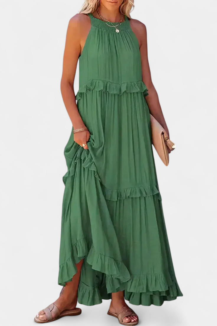 Robe Monica de Confort Intemporel et Fraîcheur Naturelle