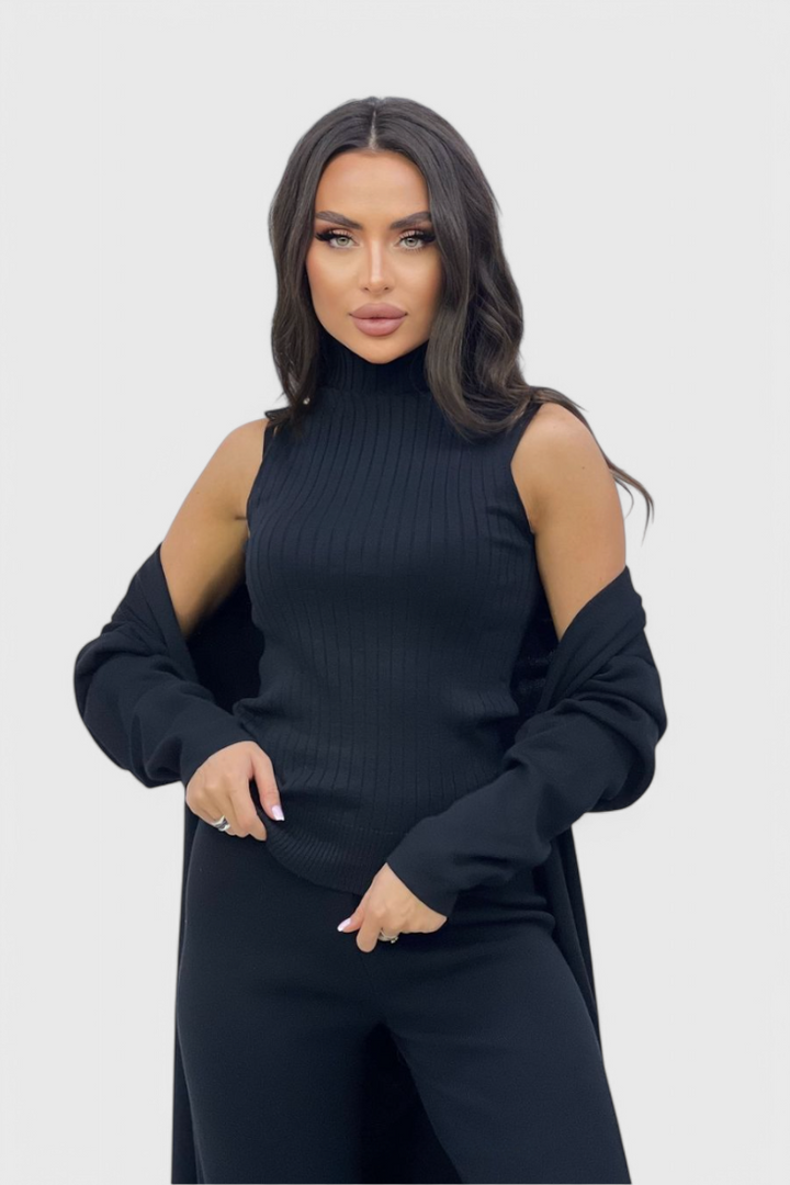 Ensemble Mahalia en Tricot de 3 Pièces
