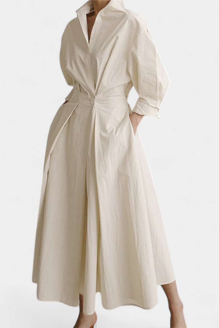Robe Maxi à Manches Longues Miriam