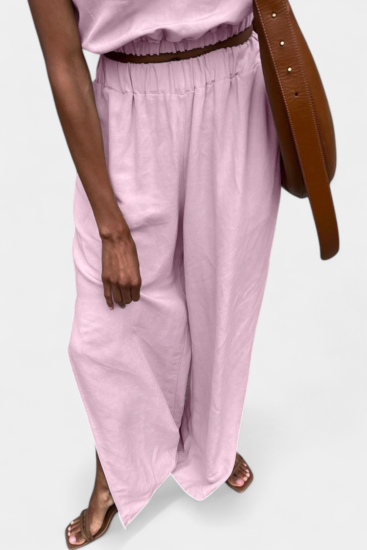 Portia Ensemble en Coton et Lin avec Ouverture Latérale