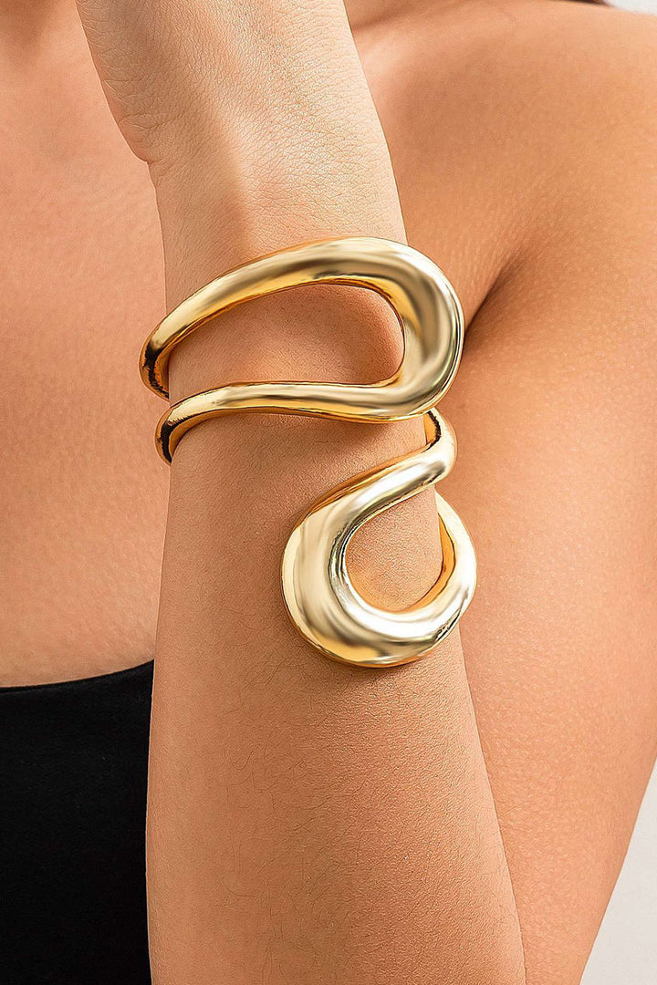 Bracelet Asymétrique Découpé