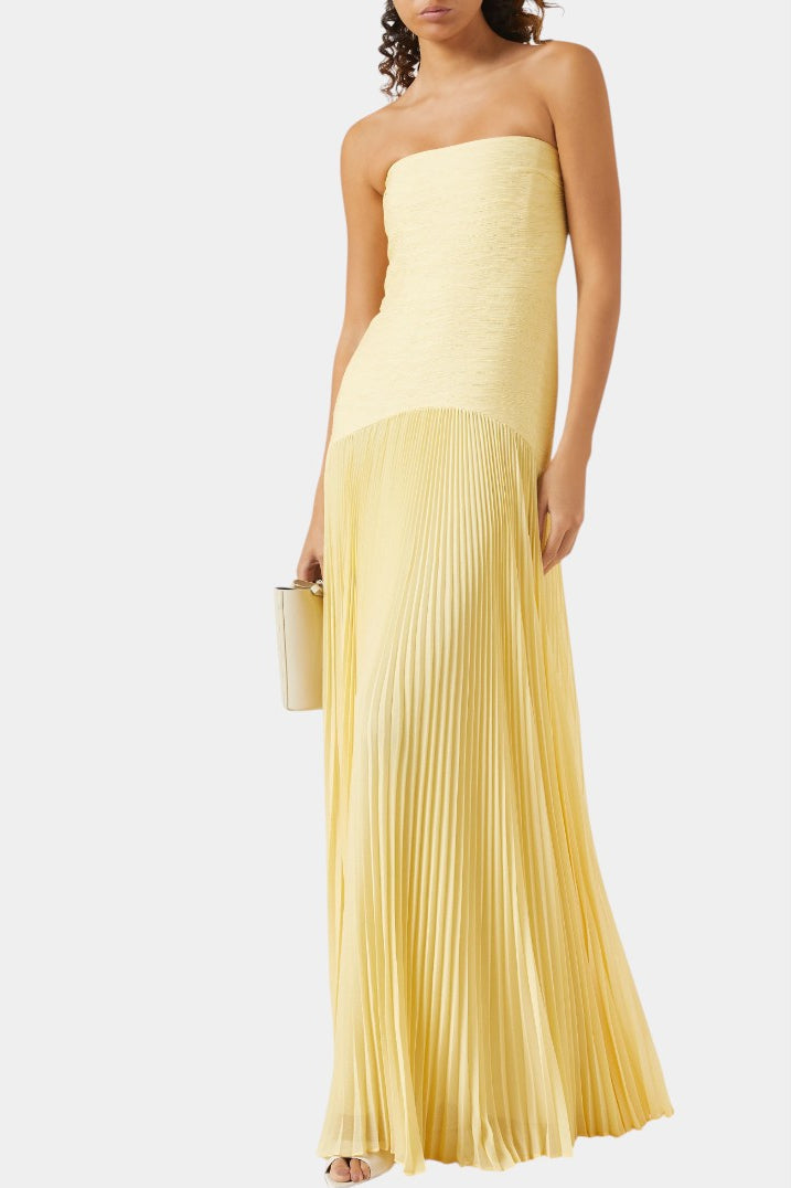 Robe Maxi Deia en Maille avec Manches Évasées