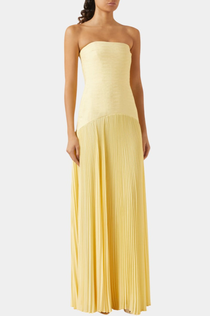 Robe Maxi Deia en Maille avec Manches Évasées