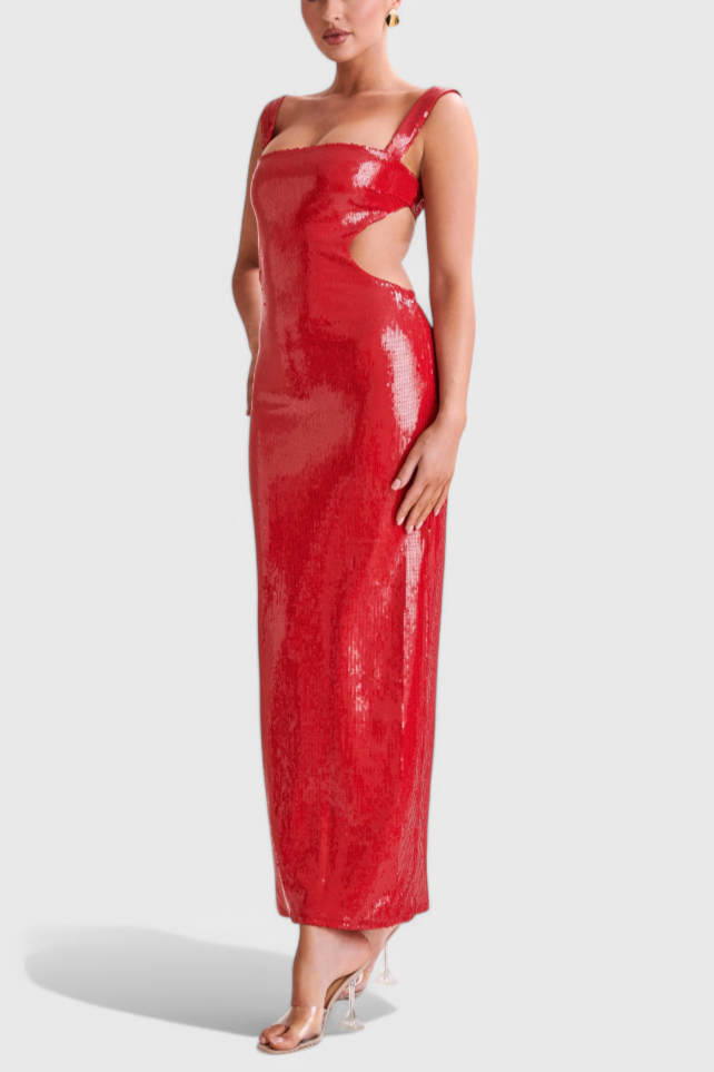 Ariana Robe Maxi Bodycon