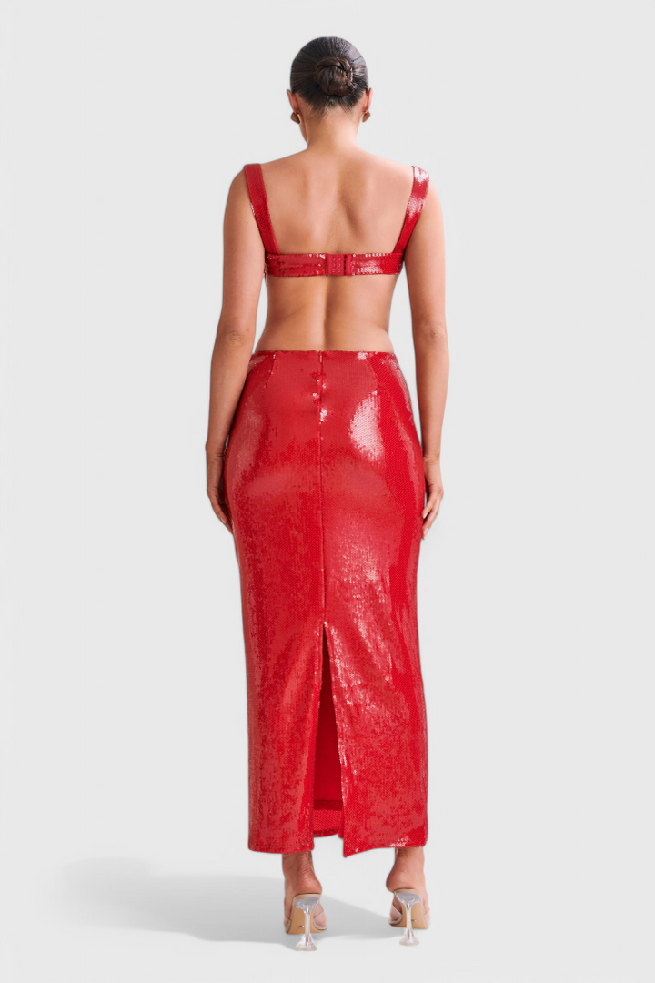 Ariana Robe Maxi Bodycon