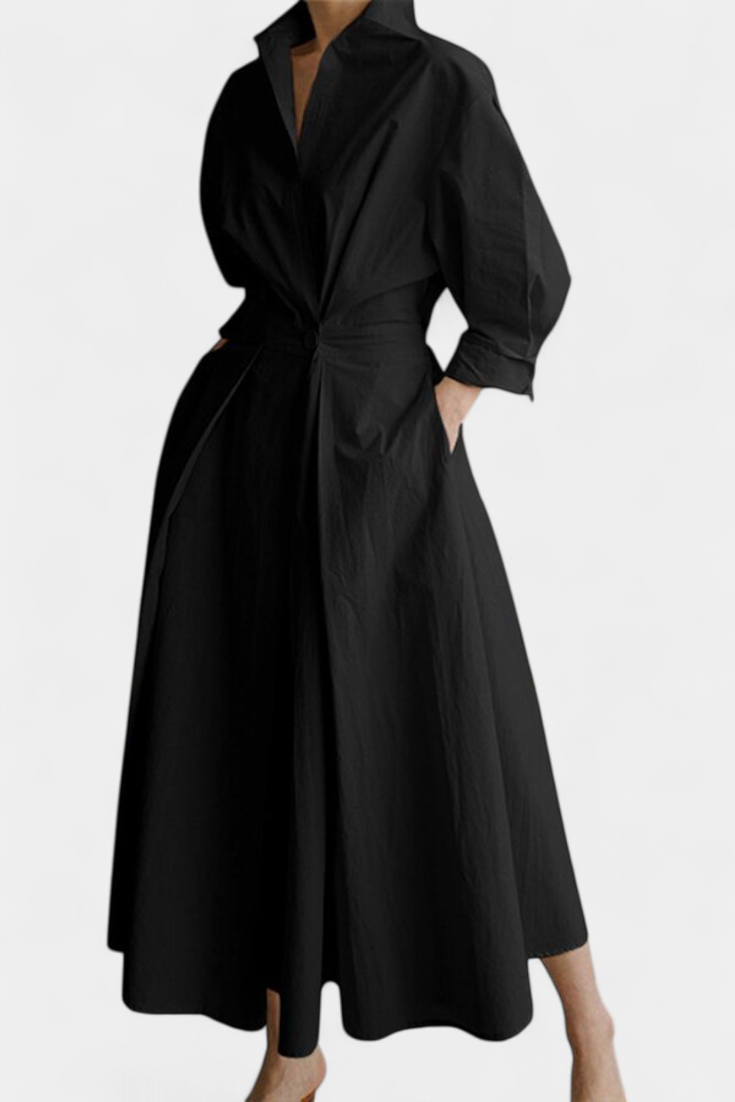 Robe Maxi à Manches Longues Miriam