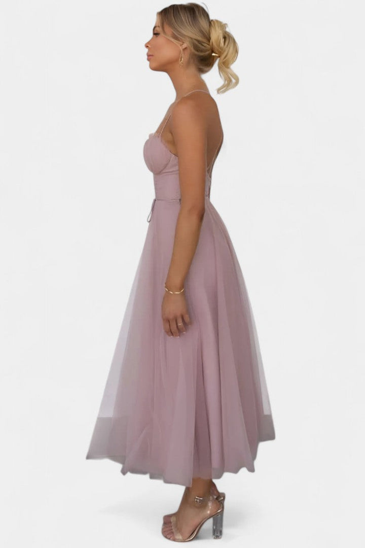 Eileen Robe Midi en Tulle