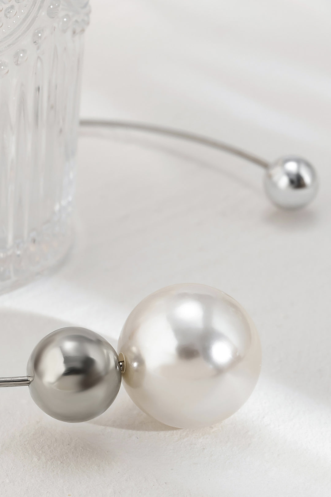Colliers en Perles Métalliques