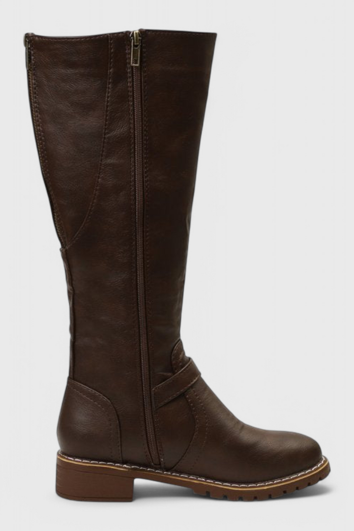 Bottes d'Équitation Classiques Sienna jusqu'au Genou