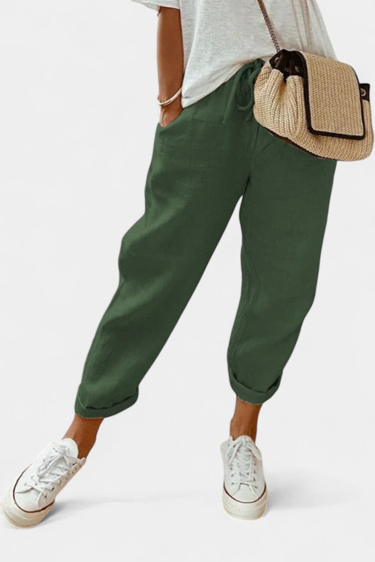 Alba Pantalons Droits Respirants