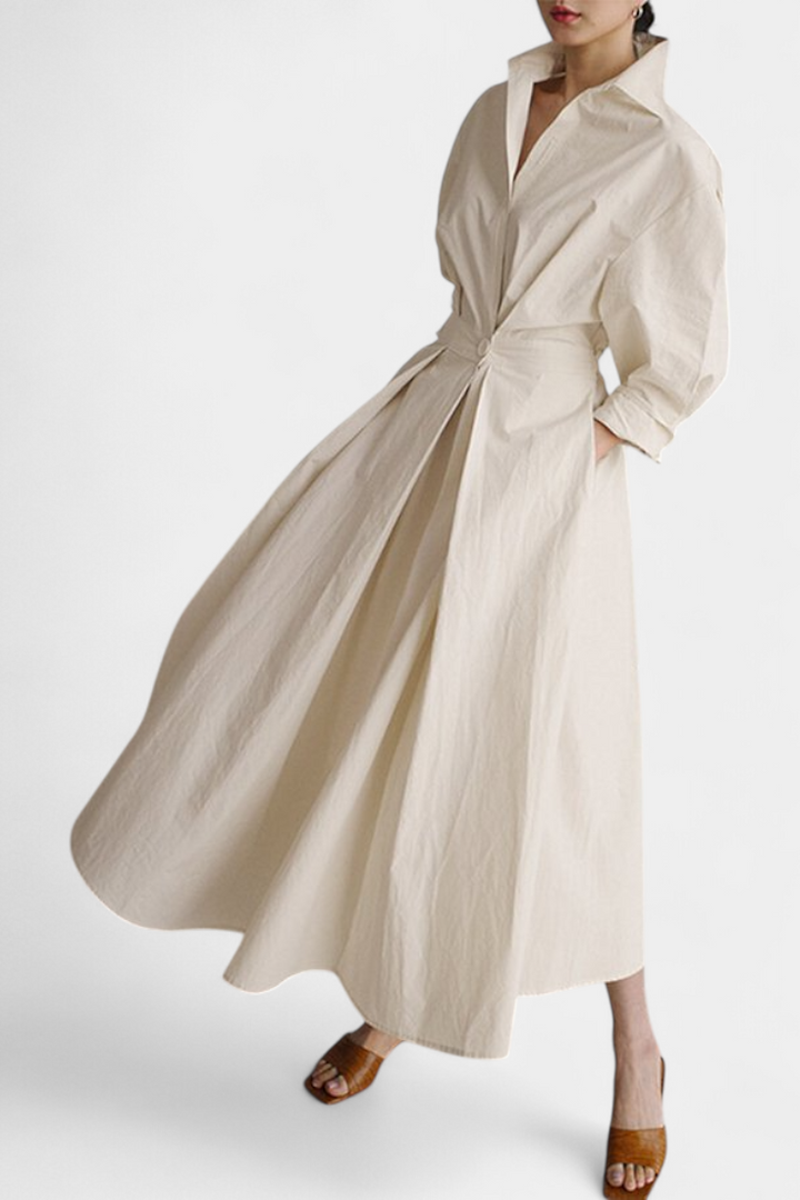Robe Maxi à Manches Longues Miriam
