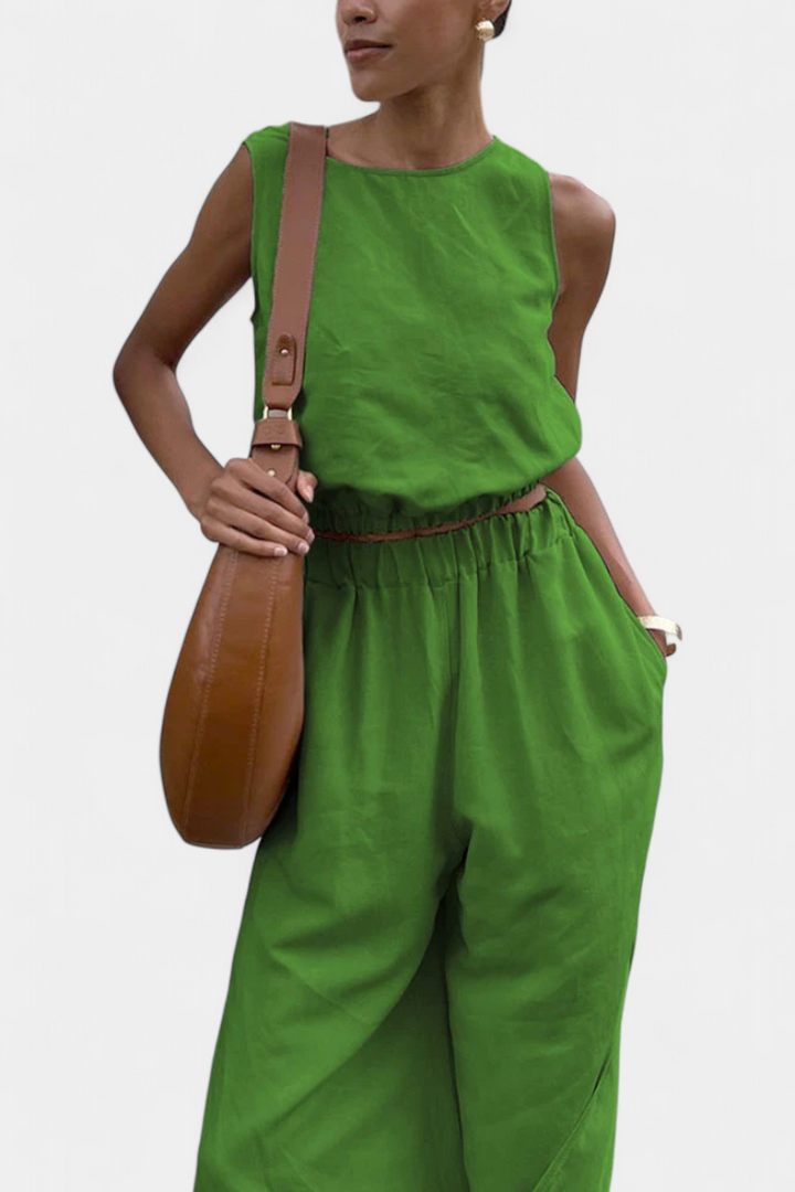 Portia Ensemble en Coton et Lin avec Ouverture Latérale