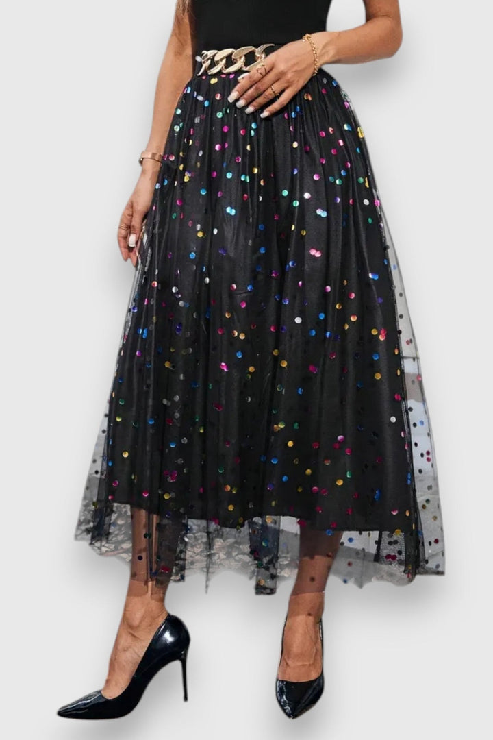 Jupe à Pois Colorée