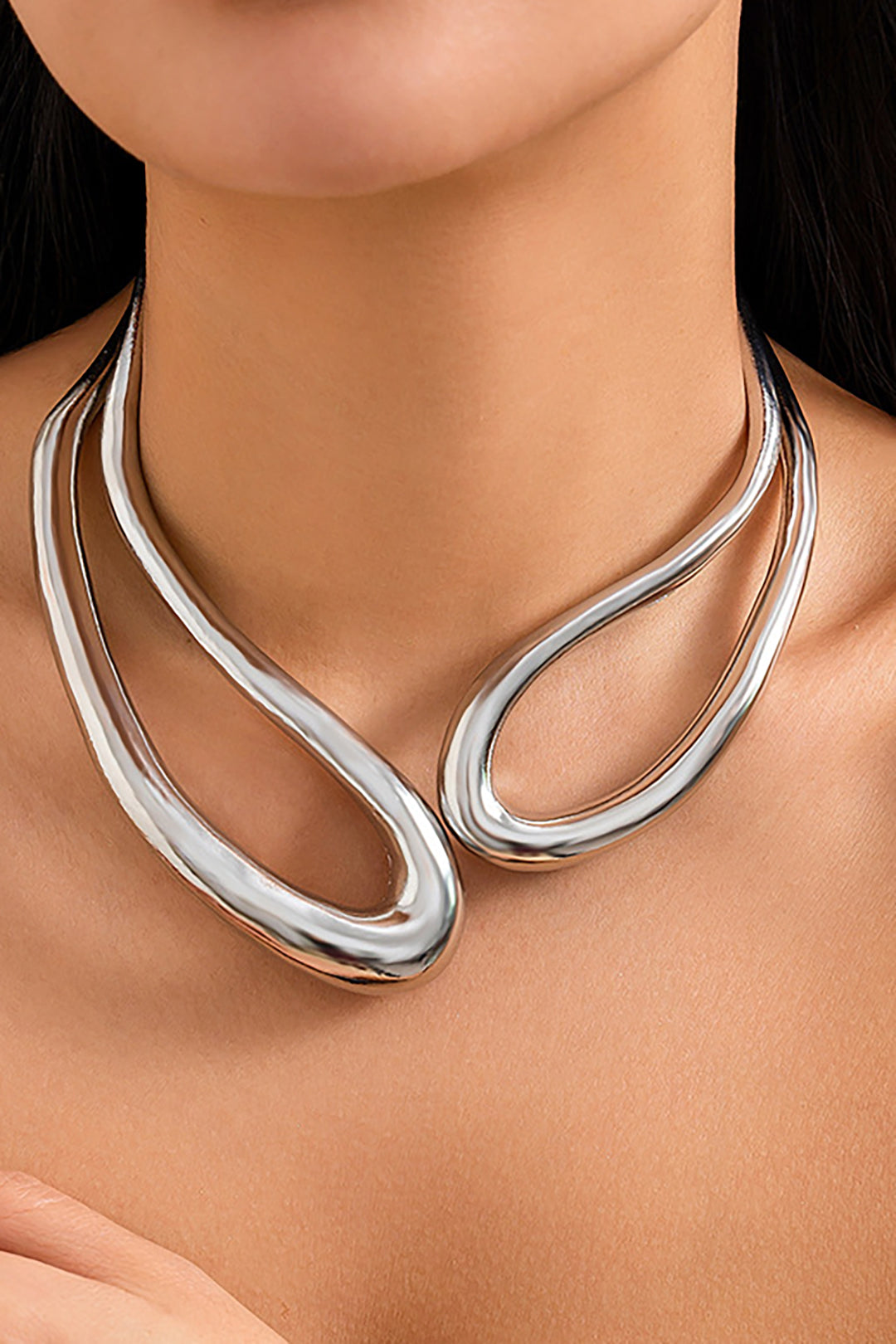 Collier Asymétrique Découpé