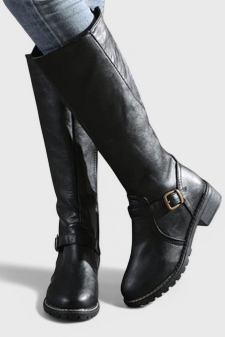 Bottes d'Équitation Classiques Sienna jusqu'au Genou