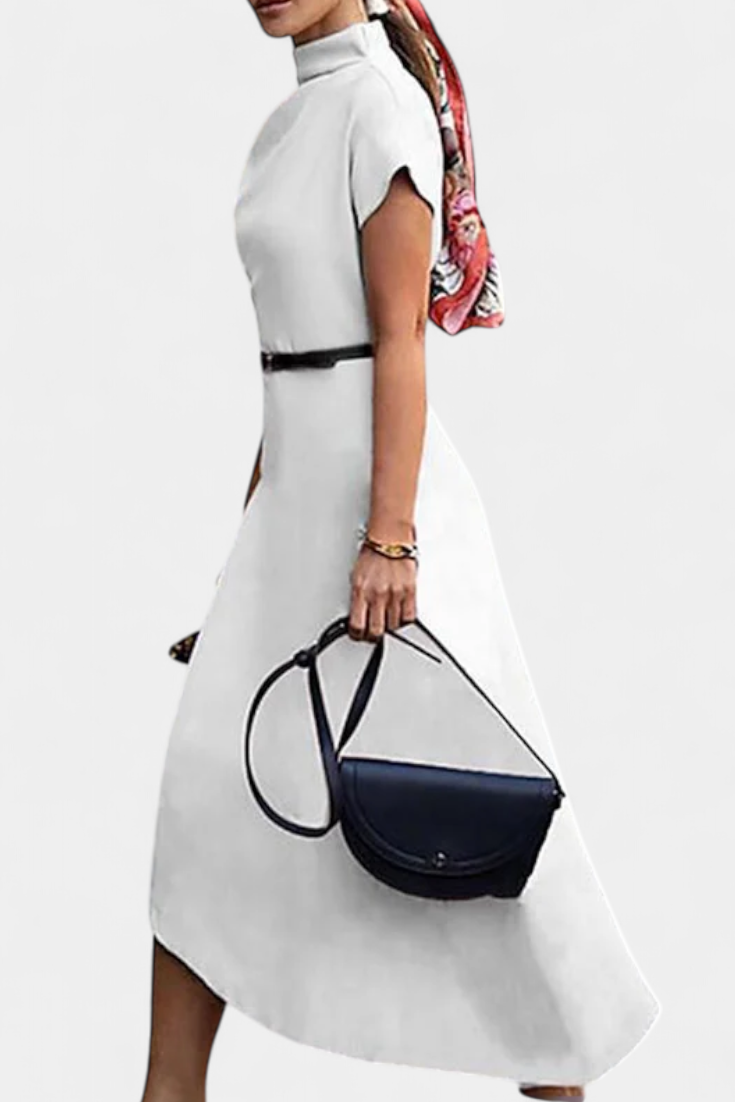 Robe Asymétrique Florence de Style Urbain