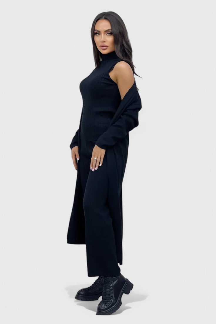 Ensemble Mahalia en Tricot de 3 Pièces