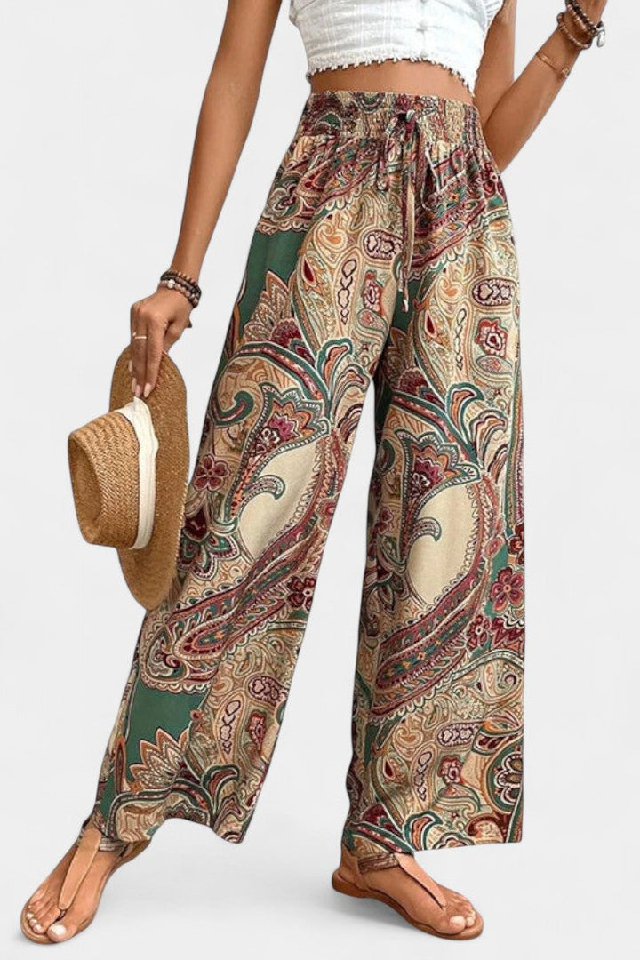 Pantalons d'Été à Jambes Larges Vitoria
