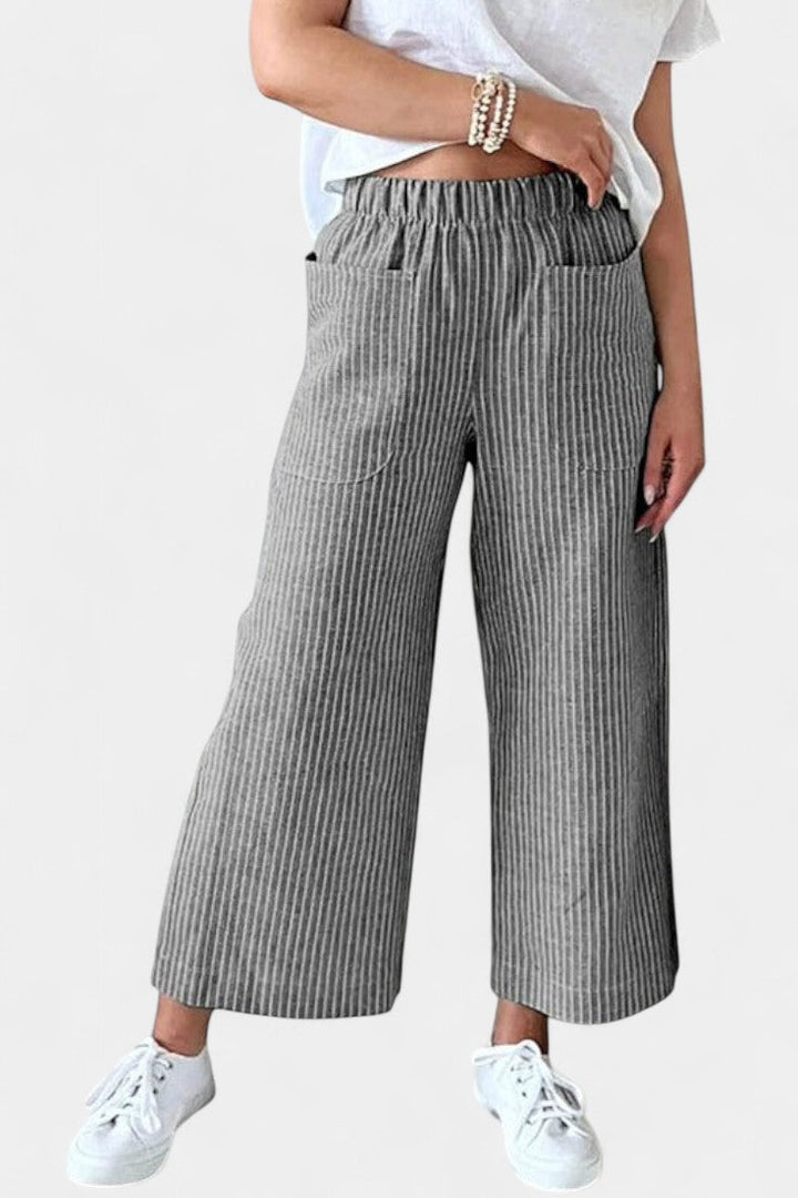 Pantalons Lumière Légers à Coupe Décontractée