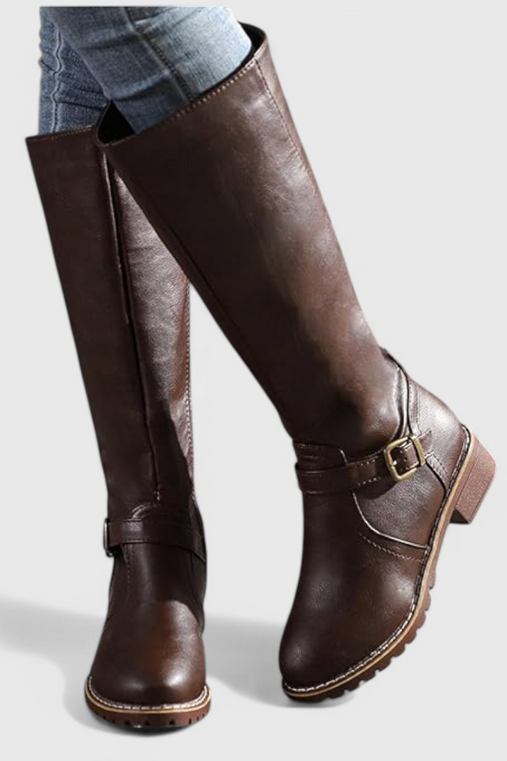 Bottes d'Équitation Classiques Sienna jusqu'au Genou