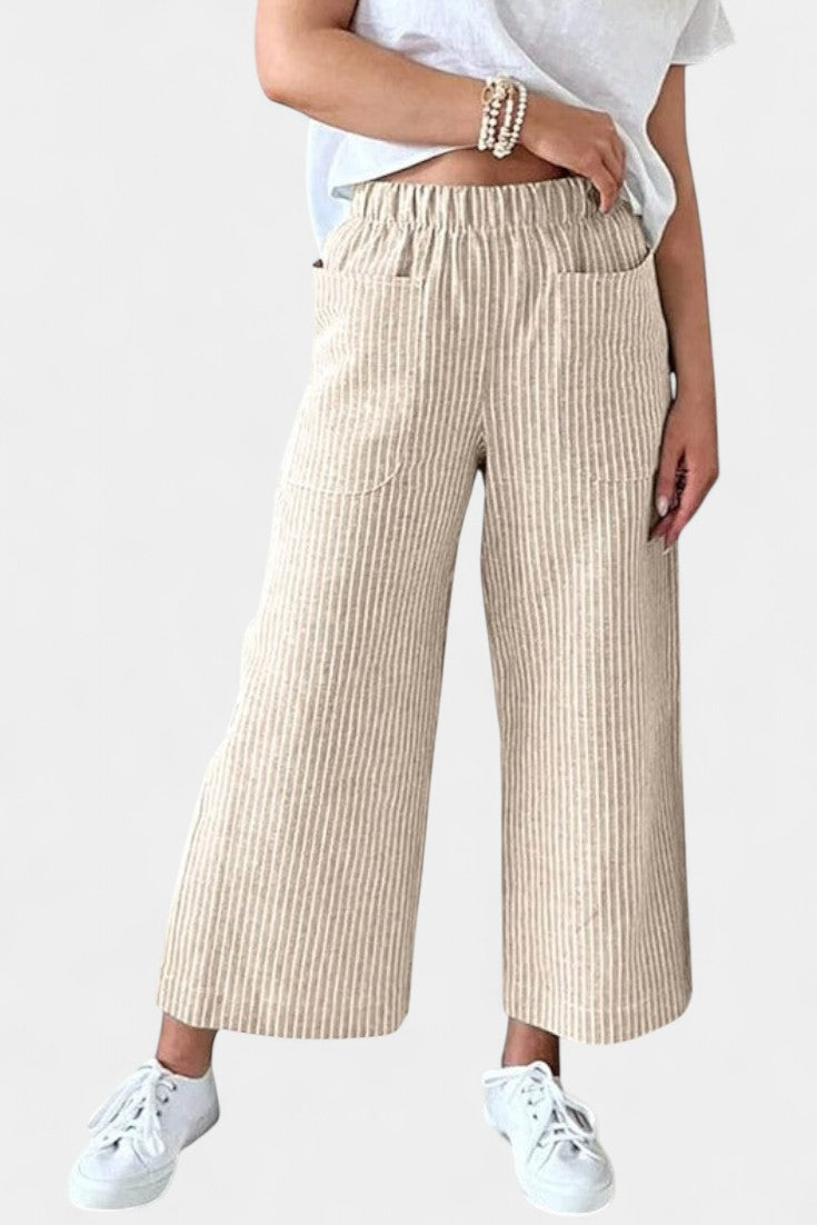 Pantalons Lumière Légers à Coupe Décontractée