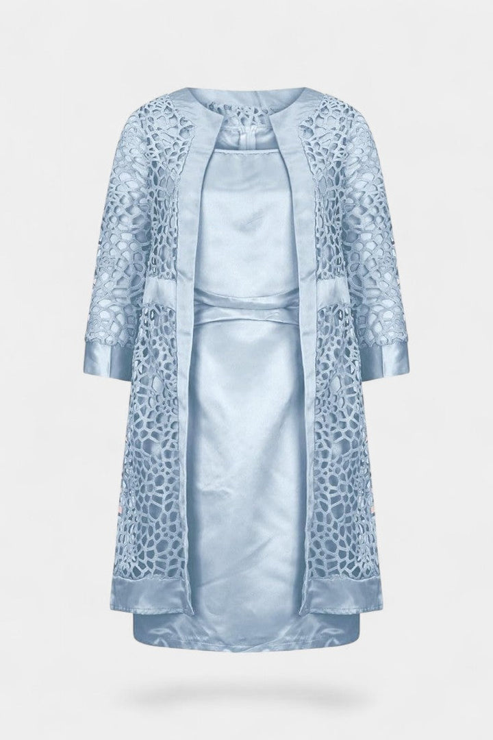 Freya Ensemble de Robe à Deux Pièces avec Dentelle