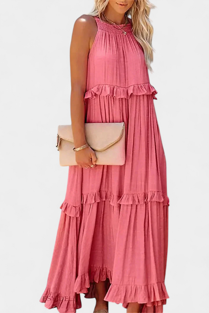 Robe Monica de Confort Intemporel et Fraîcheur Naturelle