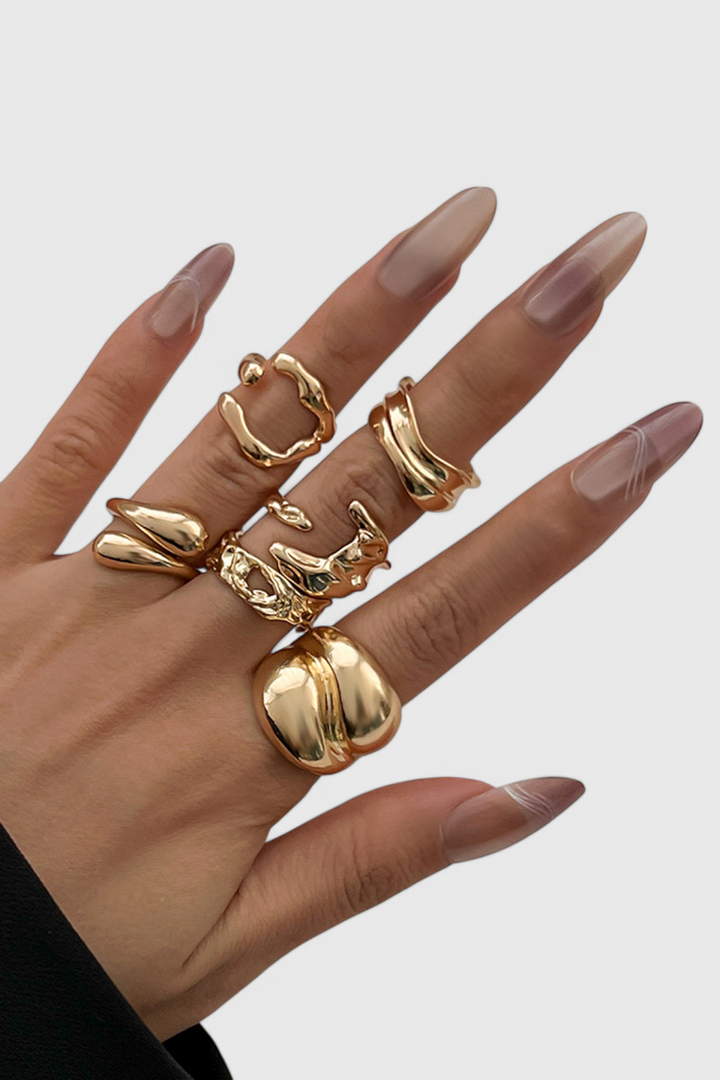 Bague Irregulière à Couches Multiples