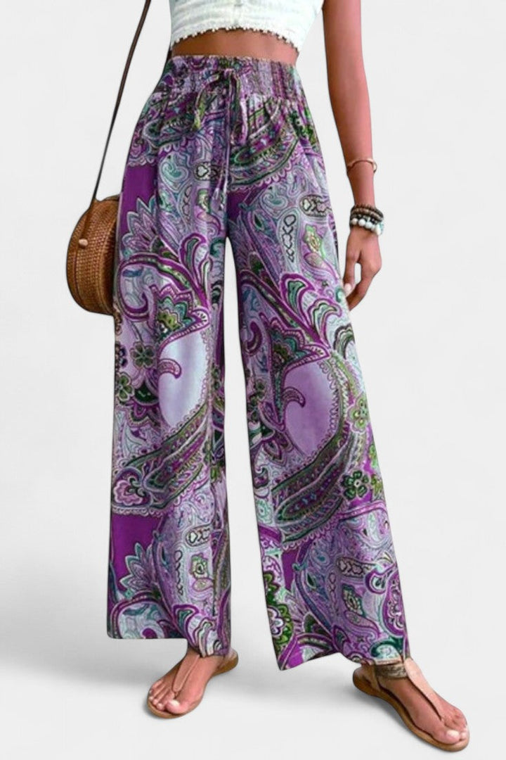 Pantalons d'Été à Jambes Larges Vitoria