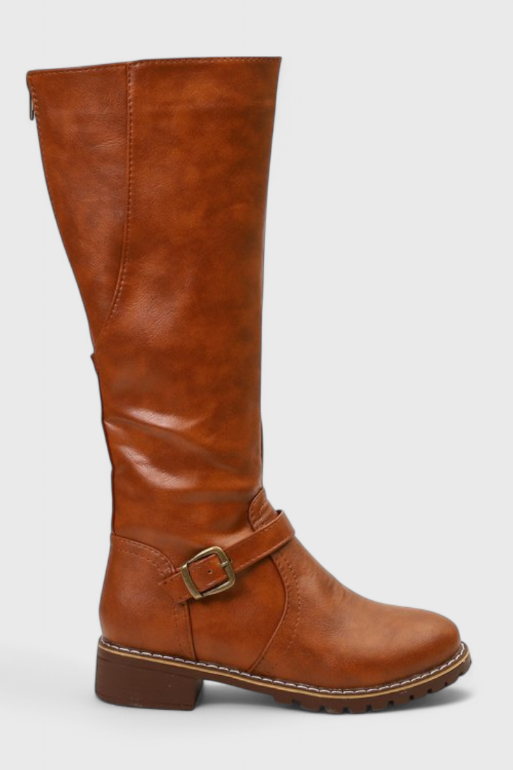 Bottes d'Équitation Classiques Sienna jusqu'au Genou