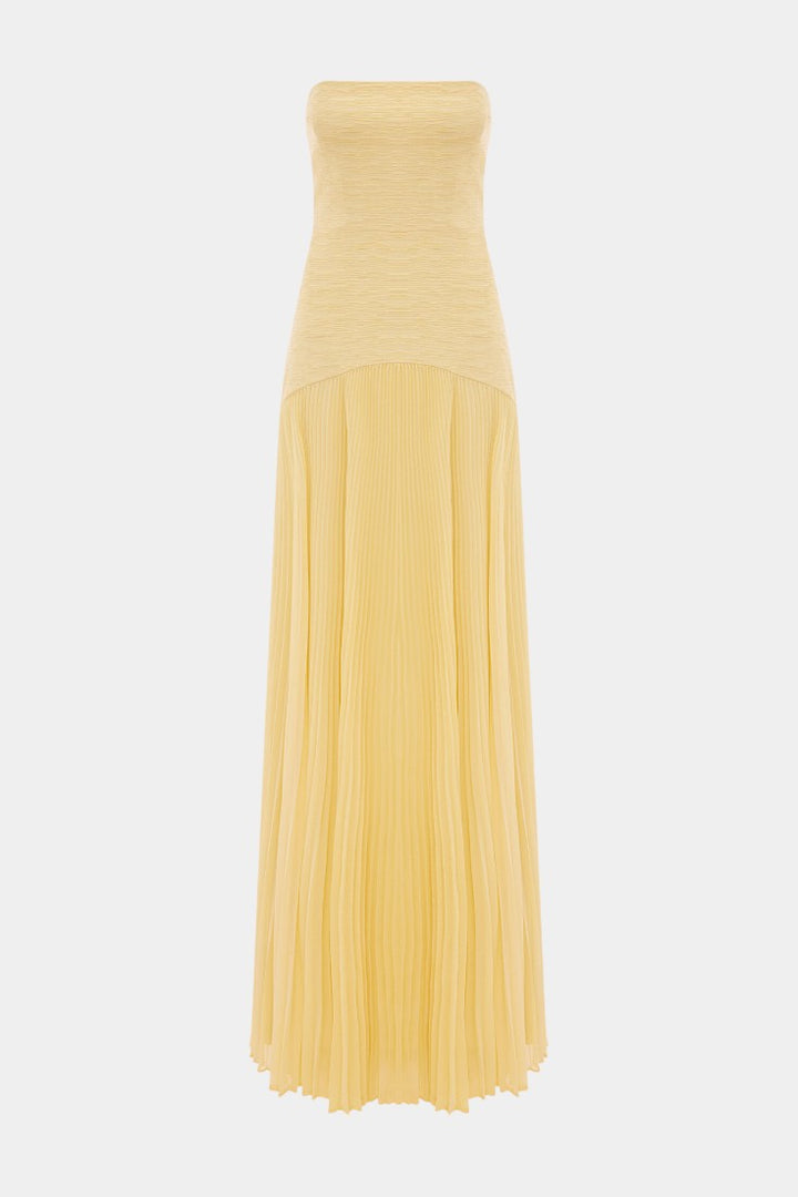 Robe Maxi Deia en Maille avec Manches Évasées