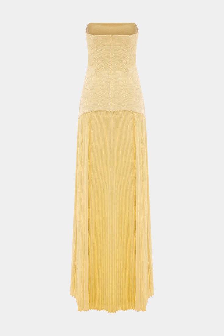 Robe Maxi Deia en Maille avec Manches Évasées