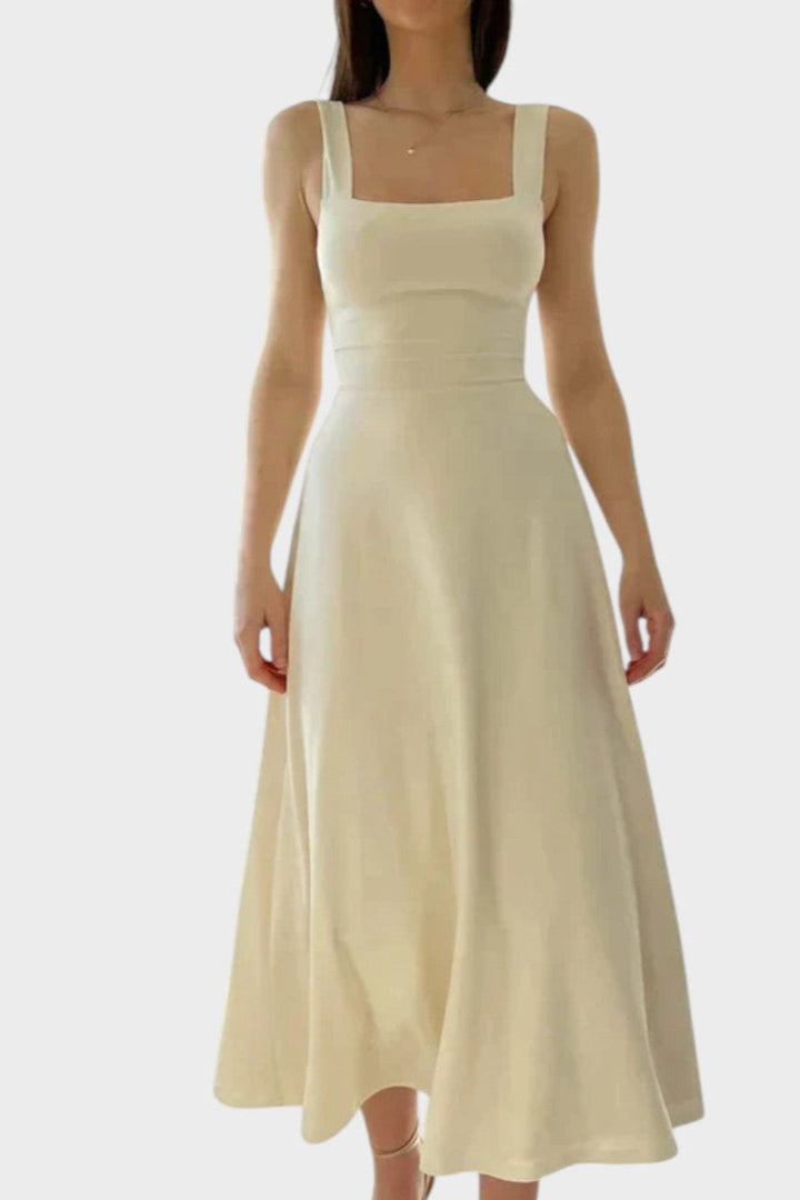 Robe Lys à Bretelles Coupe Ajustée