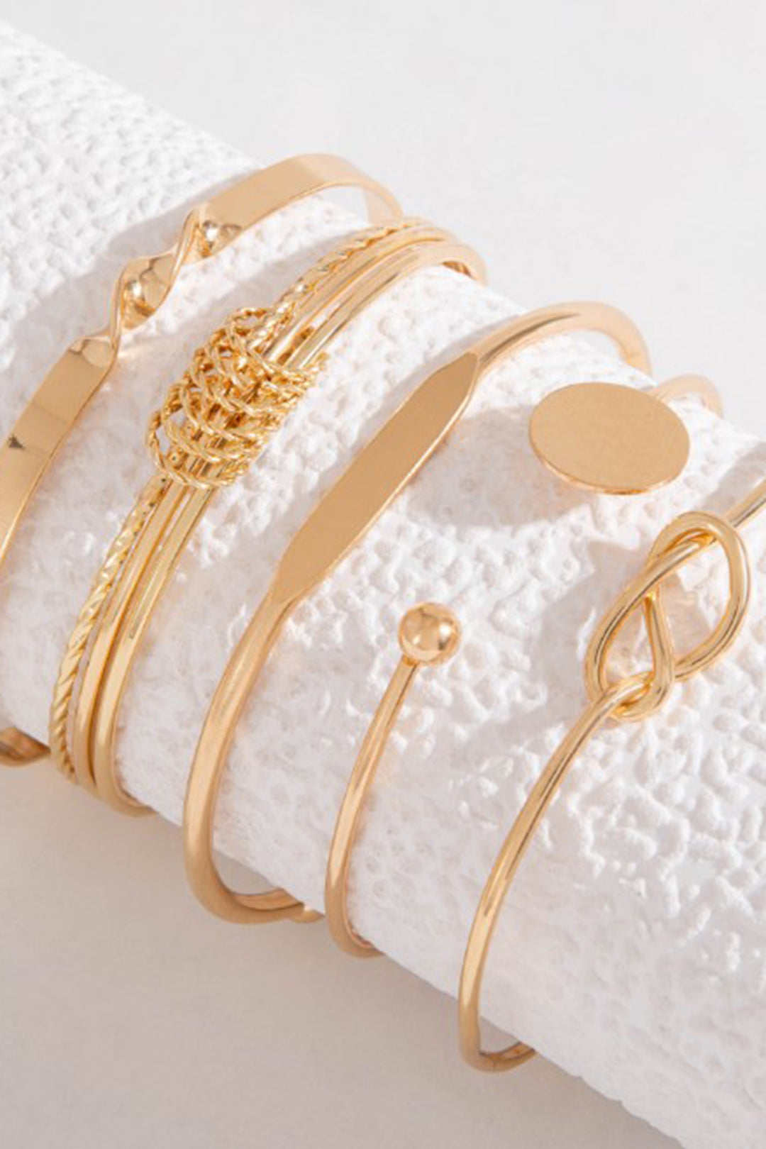 Bracelet en Chaîne Géométrique Ouverte
