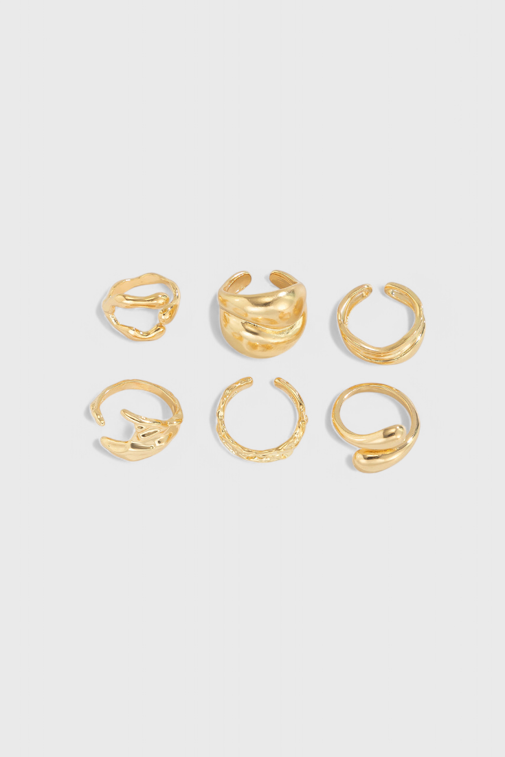 Bague Irregulière à Couches Multiples
