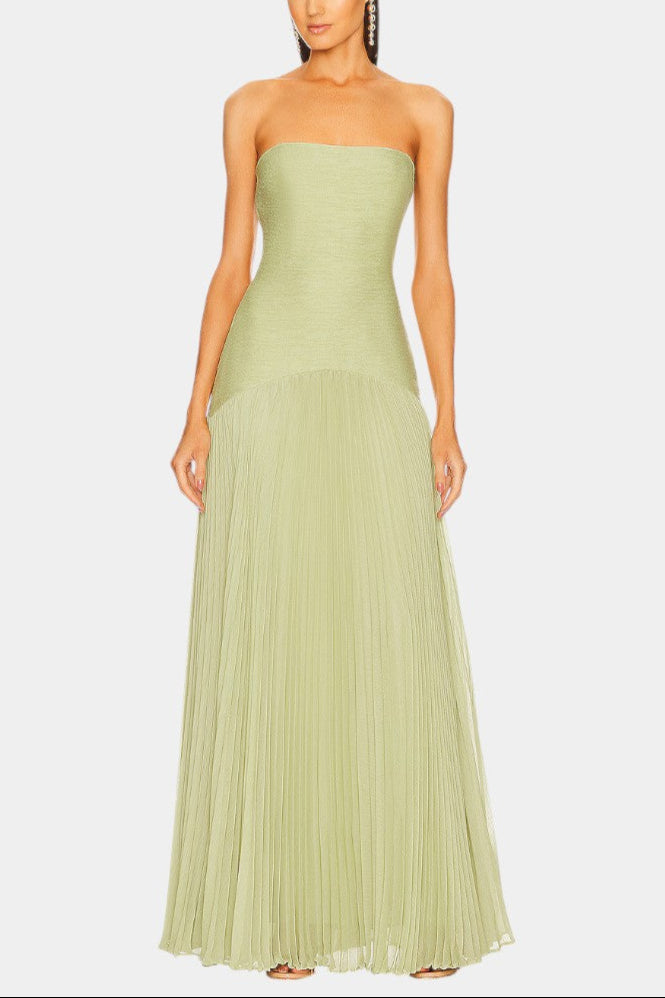 Robe Maxi Deia en Maille avec Manches Évasées