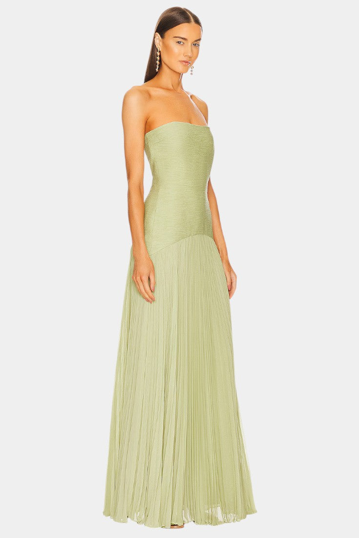Robe Maxi Deia en Maille avec Manches Évasées