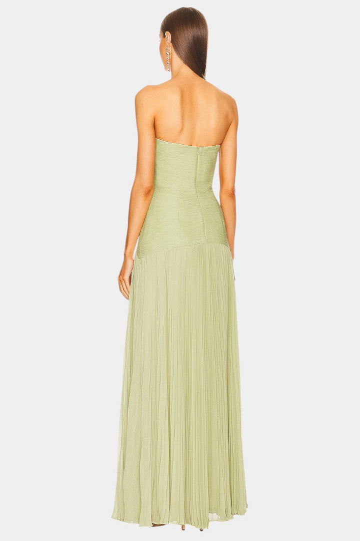 Robe Maxi Deia en Maille avec Manches Évasées