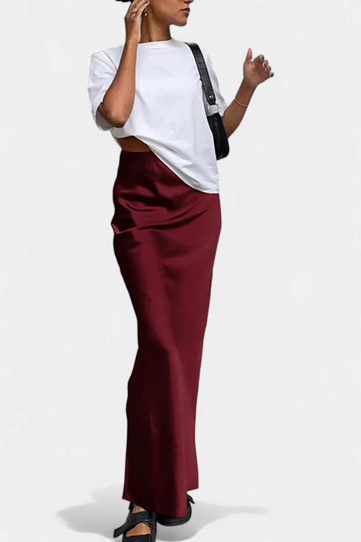 Jupe Maxi Utility Fable de Design Uni et Style Épuré