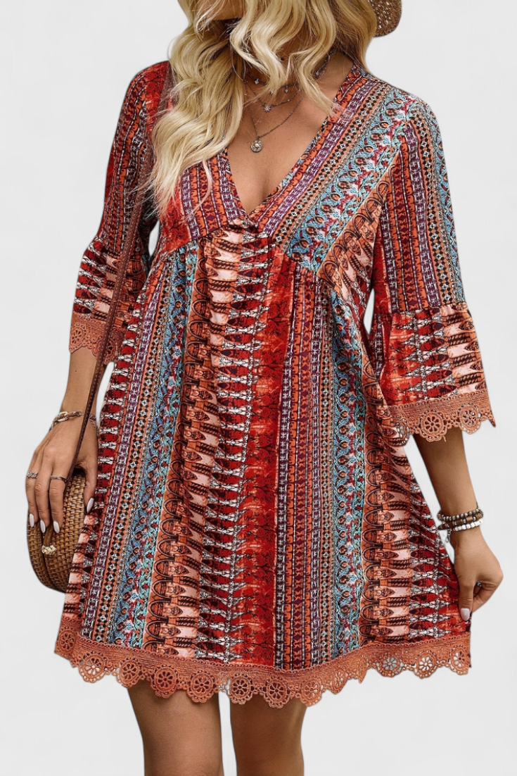 Robe Boho Élégante Axelle