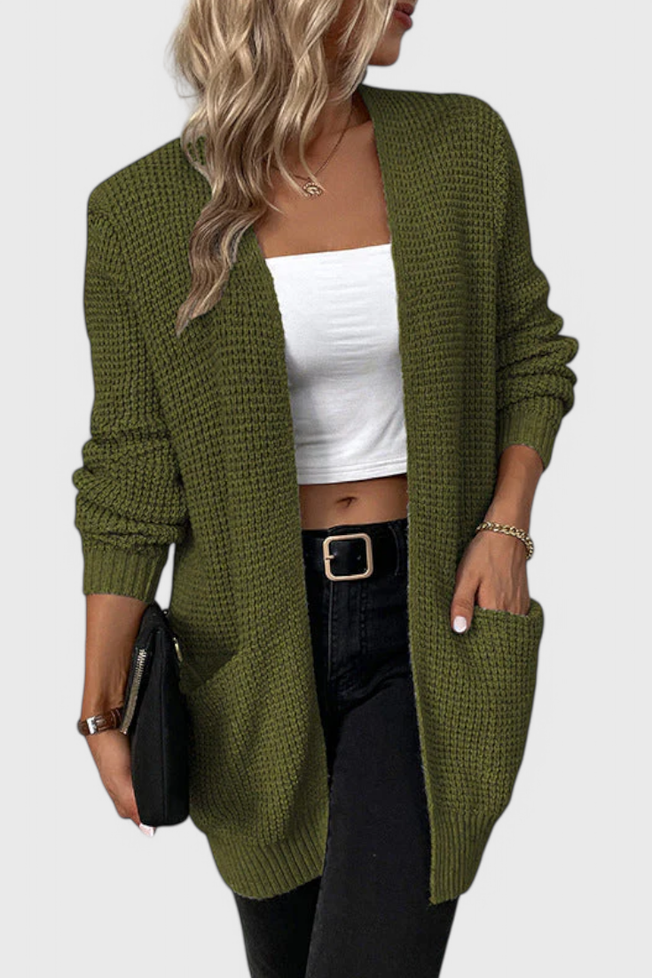 Cardigan Anneliese en Mélange de Cachemire Premium