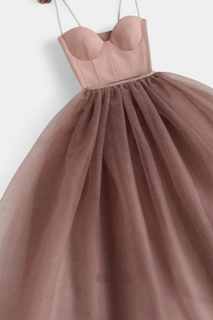 Robe Maxi en Tulle Widya avec Corset